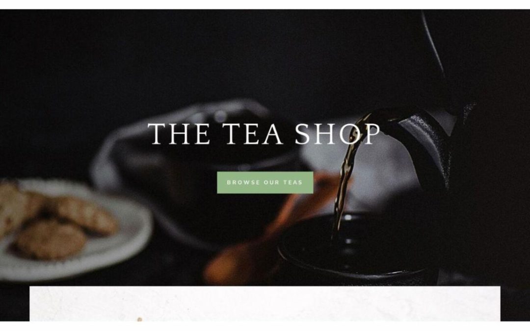 ET – Tea Shop Home Page – Header
