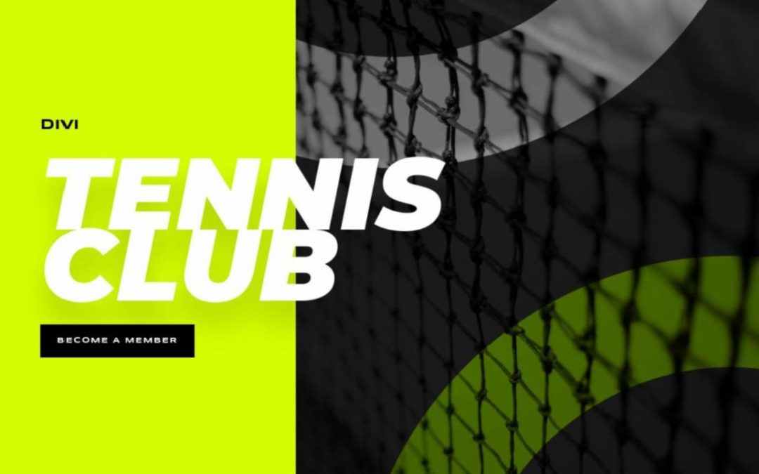 ET – Tennis Club Home Page – Header