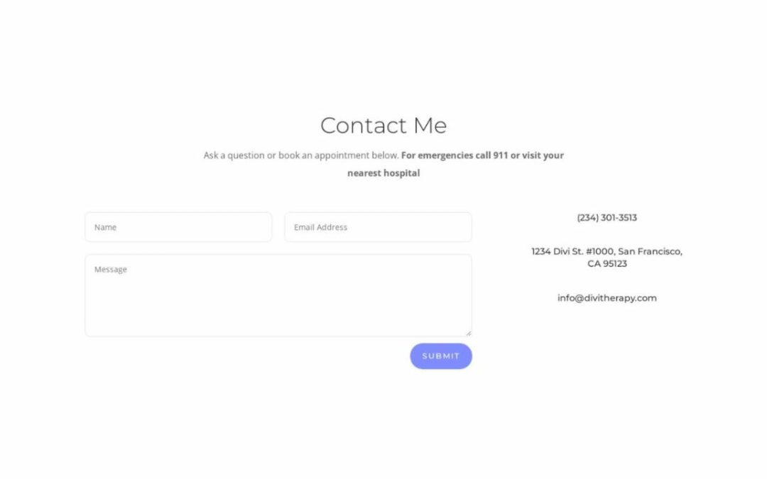 ET – Therapist Home Page – Footer