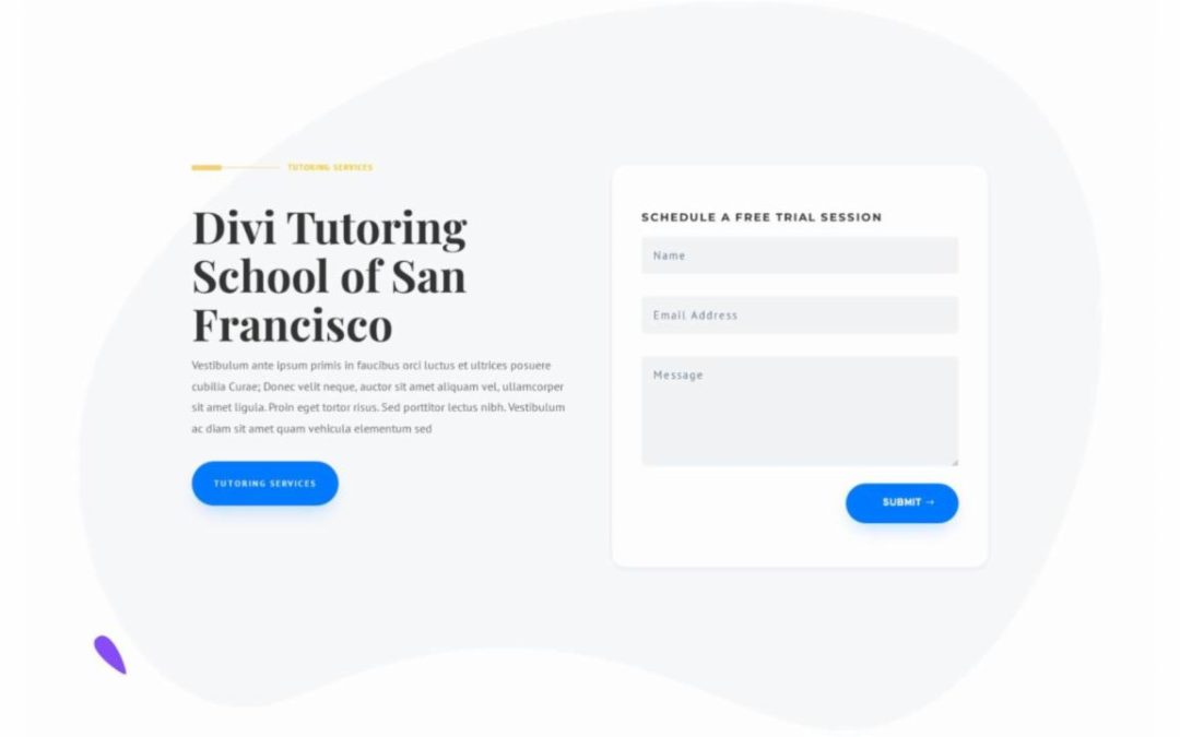 ET – Tutor Home Page – Header