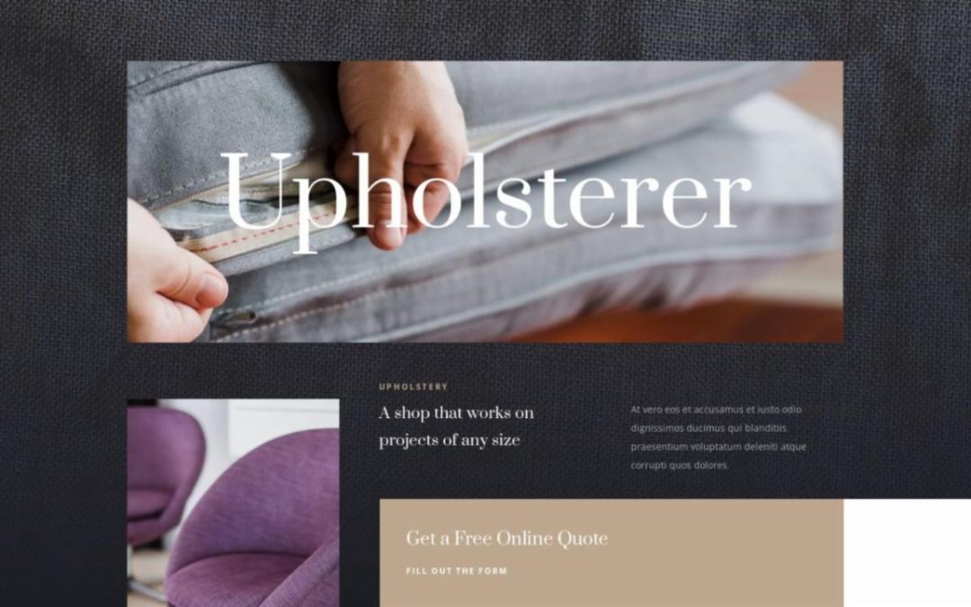 ET – Upholstery Home Page – Header