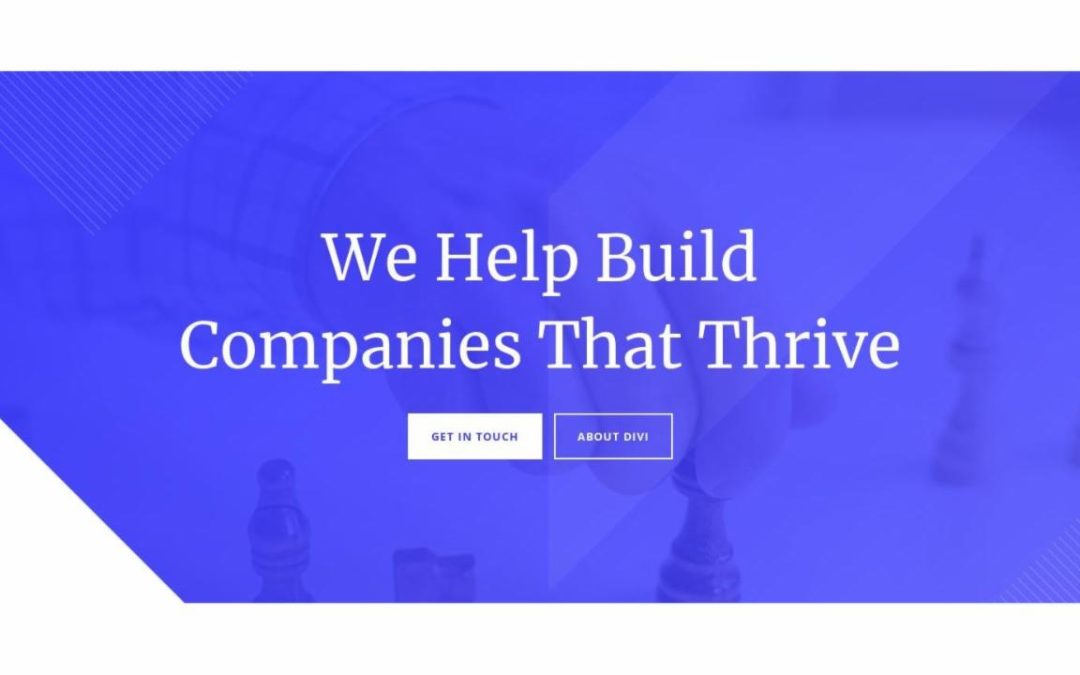 ET – Venture Capital Firm Home Page – Header