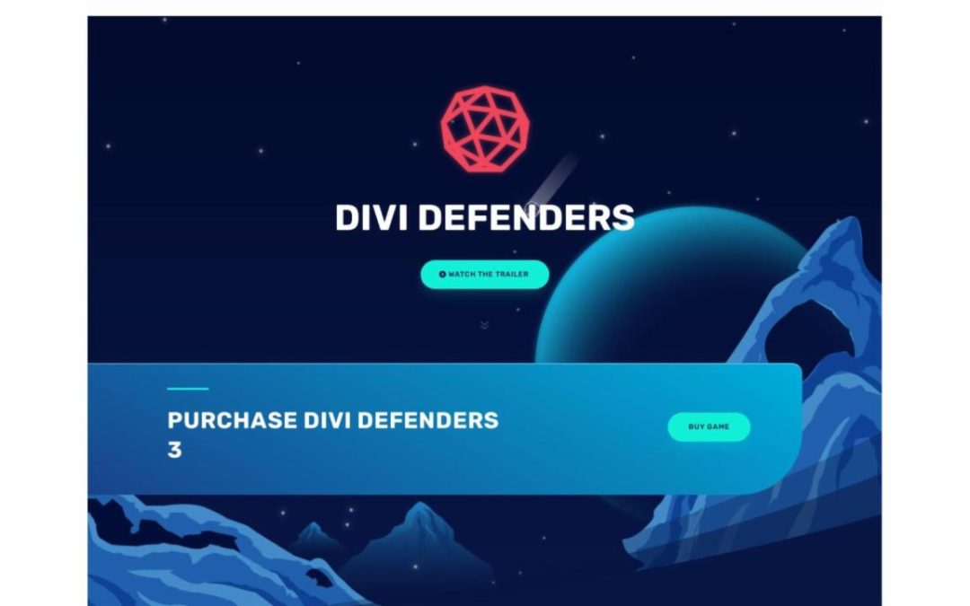 ET – Video Game Home Page – Header