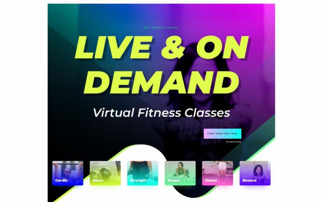 ET – Virtual Fitness Landing Page – Header