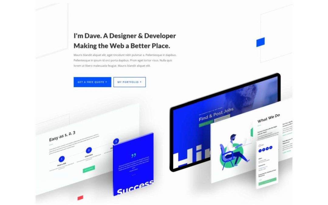 ET – Web Freelancer Landing Page – Header