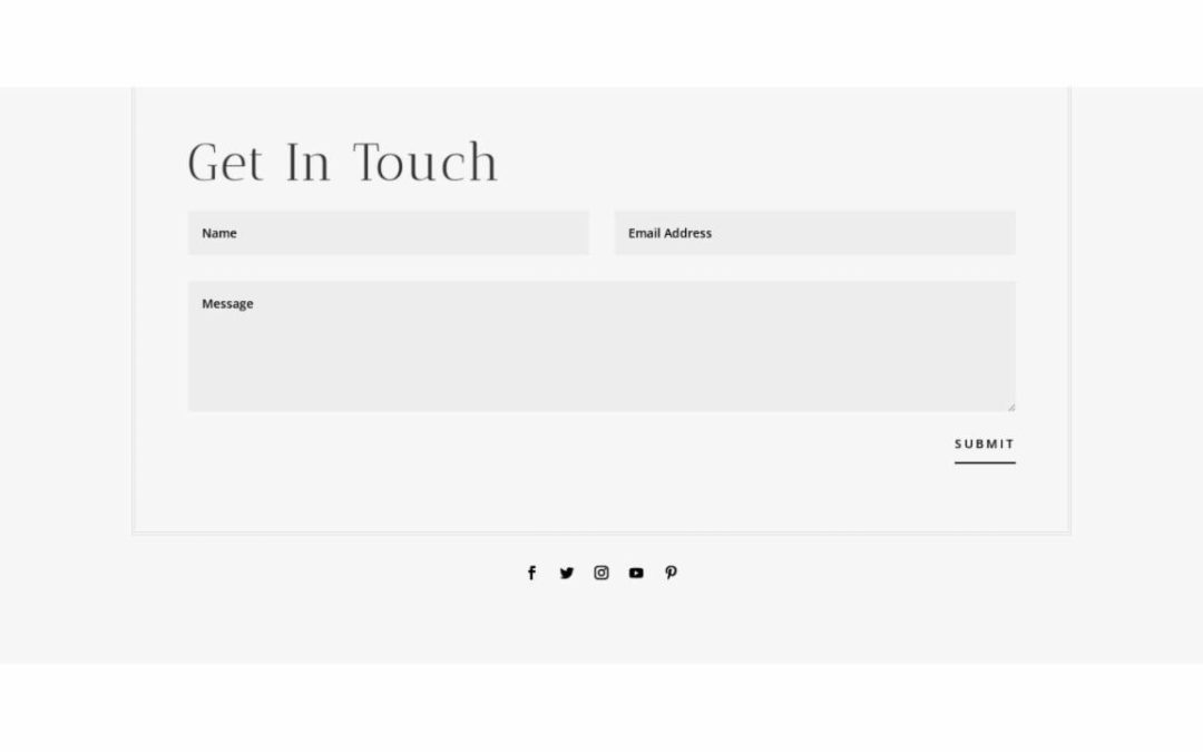 ET – Wedding Photographer Home Page – Footer