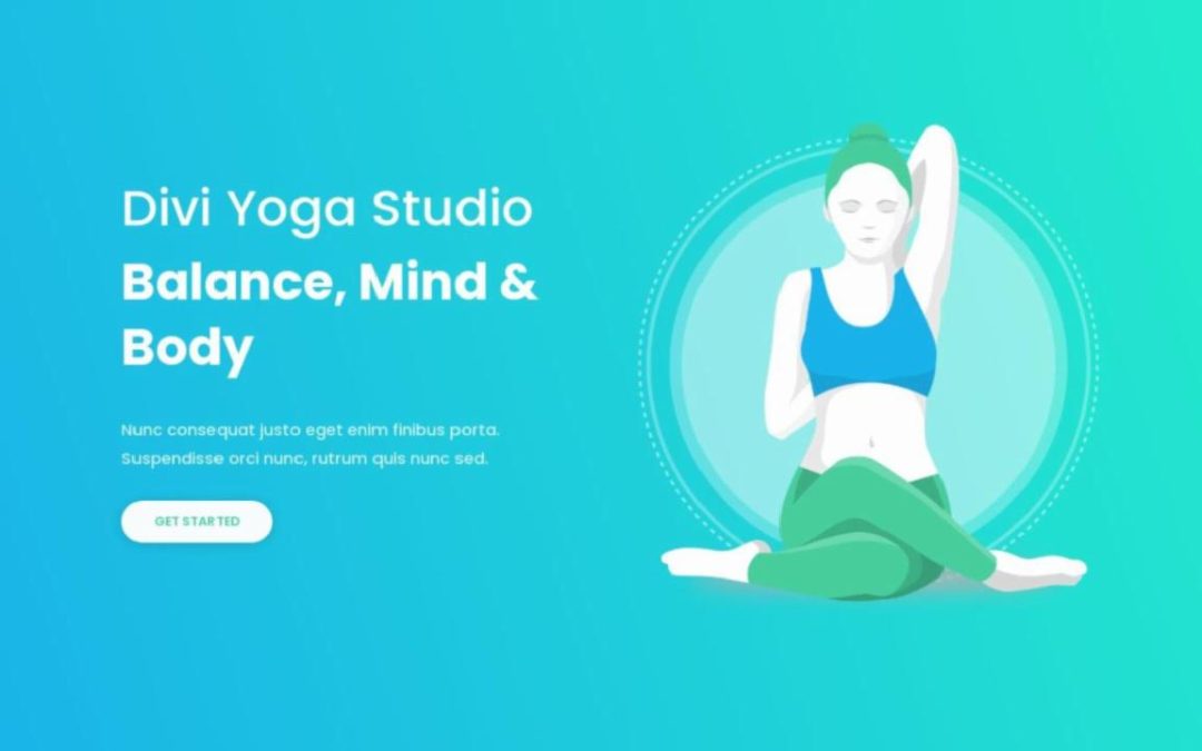 ET – Yoga Studio Landing Page – Header