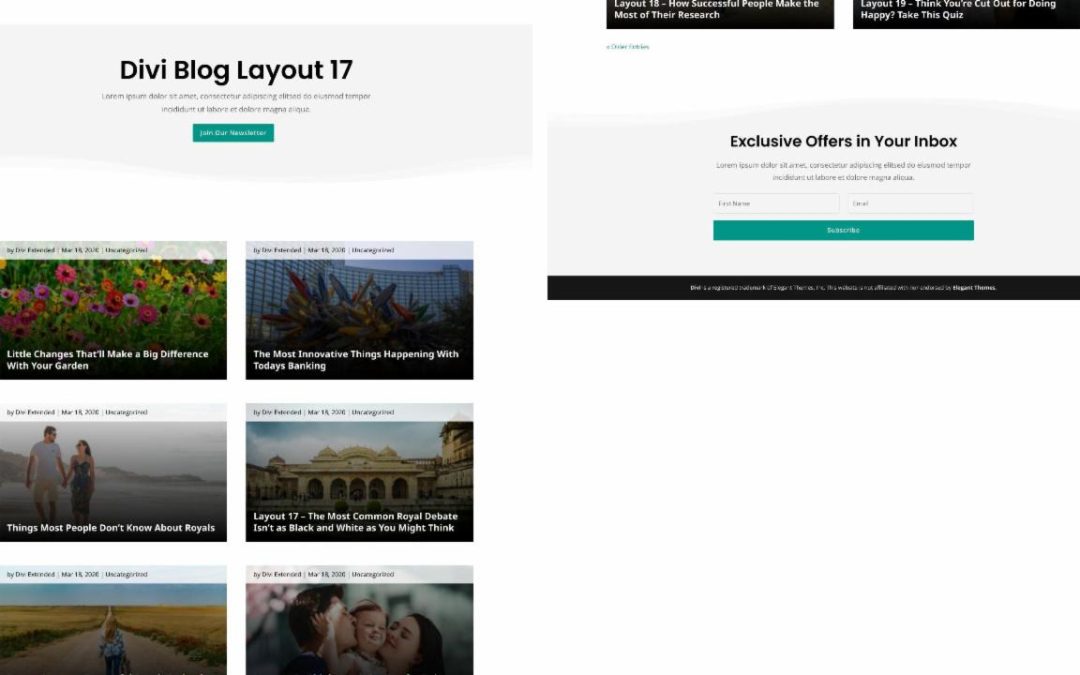 D+ Divi Blog Layout 17