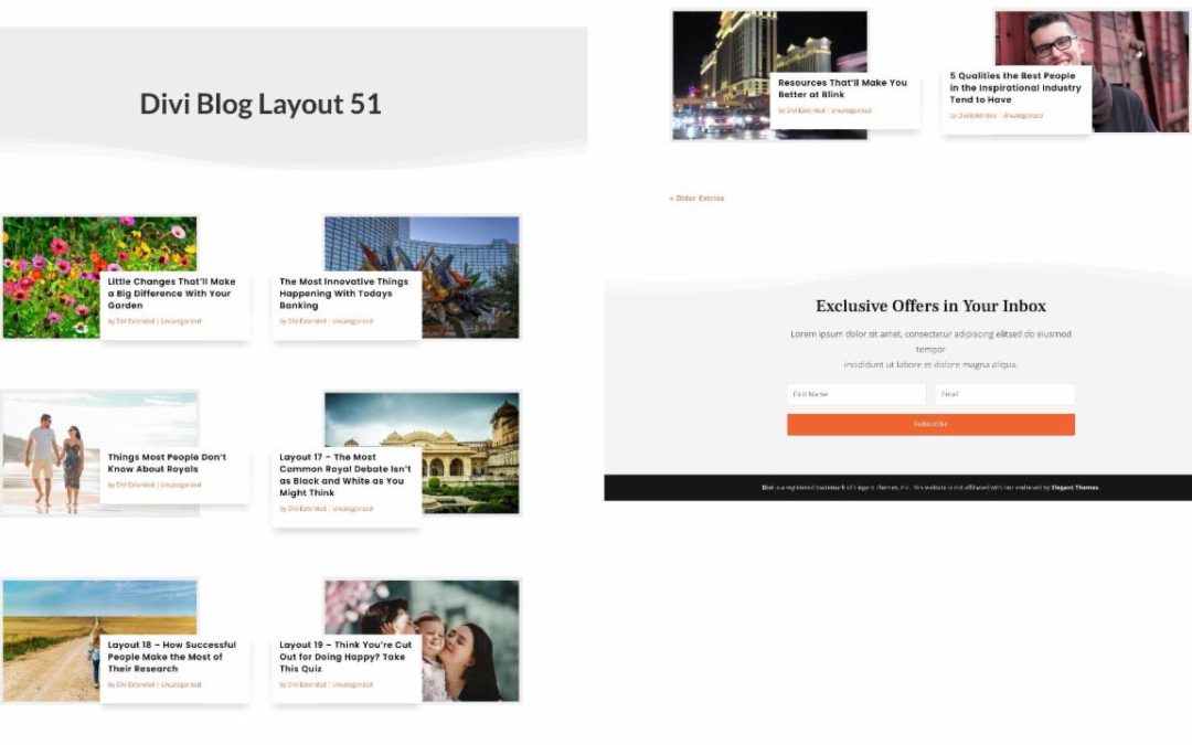 D+ Divi Blog Layout 51