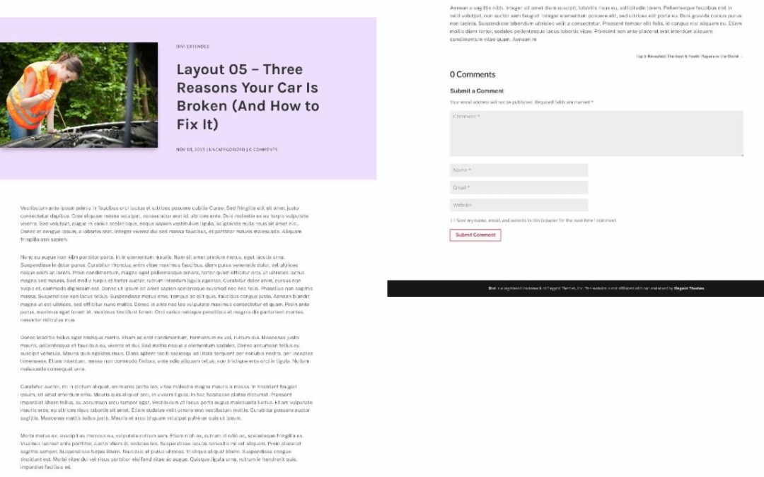 D+ Divi Post Layout 05