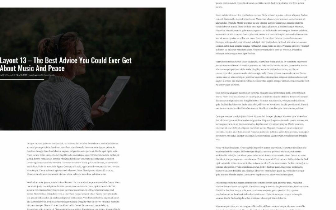 D+ Divi Post Layout 13