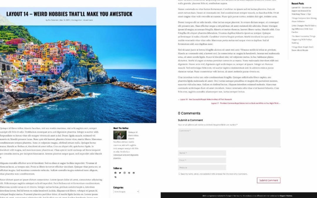 D+ Divi Post Layout 14