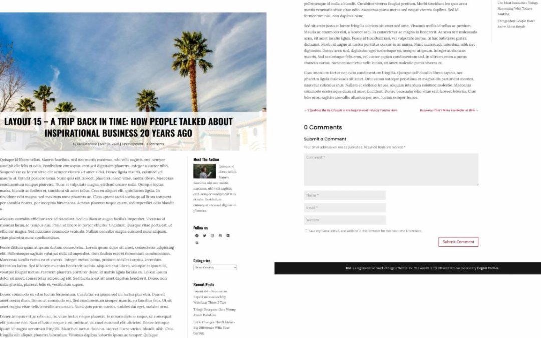 D+ Divi Post Layout 15