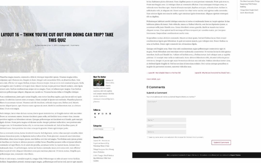 D+ Divi Post Layout 16