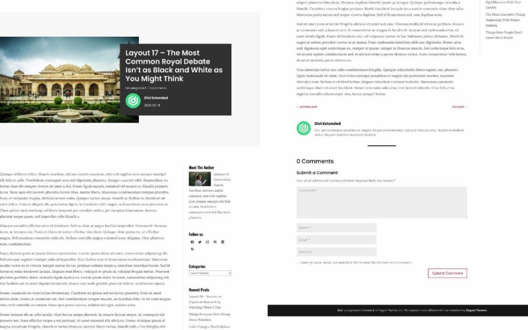 D+ Divi Post Layout 17
