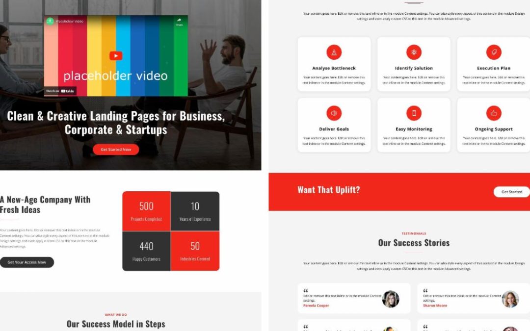 D+ Landing Page 14