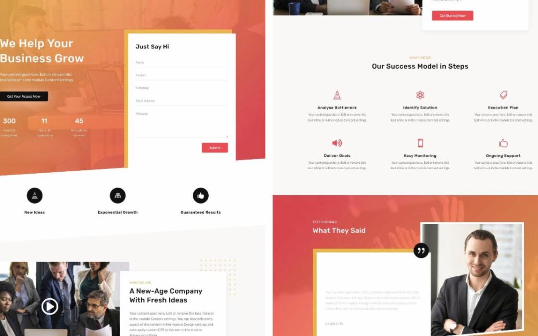 D+ Landing Page 19