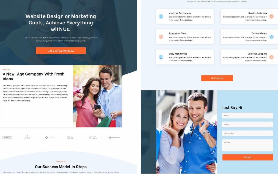 D+ Landing Page 5
