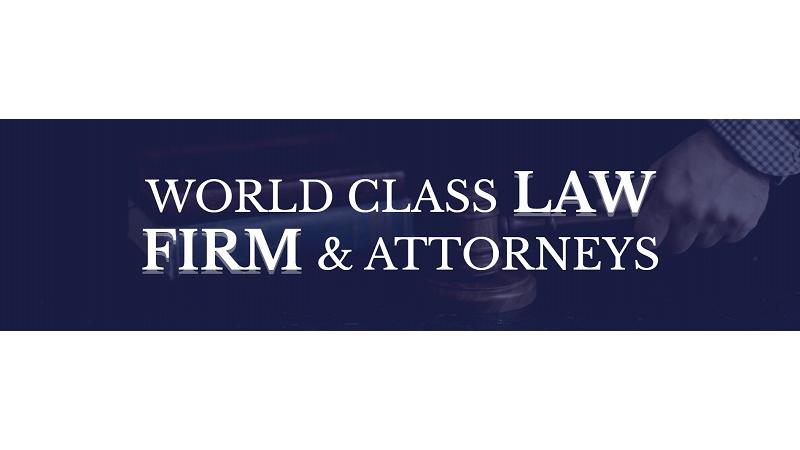 D+ Heading – World Class Law Firm