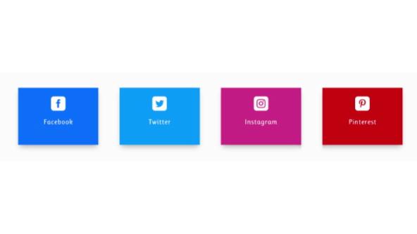 D+ Social – Facebook Twitter Instagram Pinterest