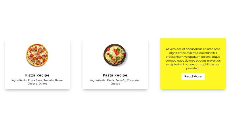 D+ Product – Pizza Pasta Fries