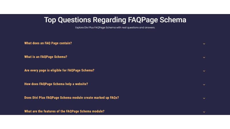 D+ FAQPage Schema – Top Questions Regarding FAQPage Schema