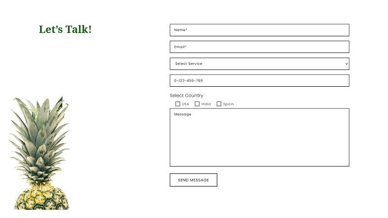 D+ Contact – Let’s Talk!