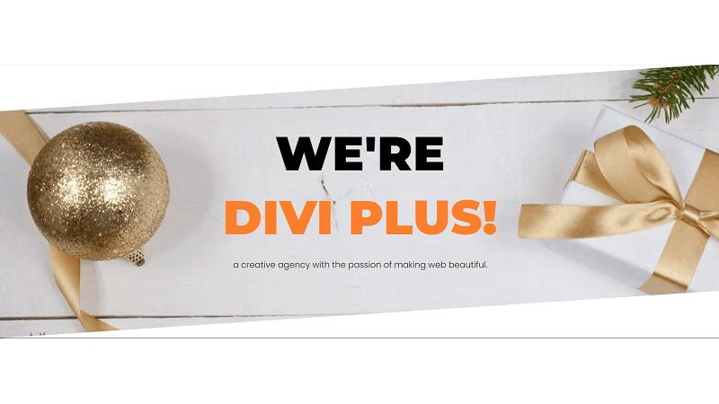 D+ Heading – We Are Divi Plus