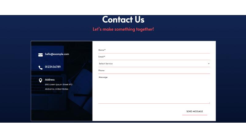 D+ Contact – Let’ s make something together!