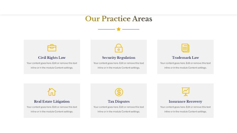 D+ Flipbox – Our Practice Areas