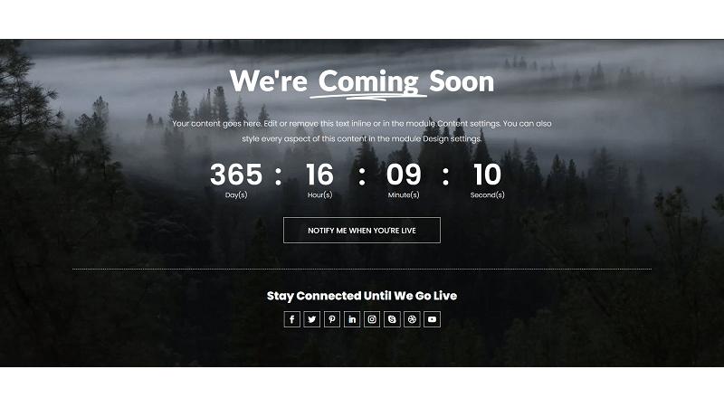 D+ Under Construction – We’re Coming Soon