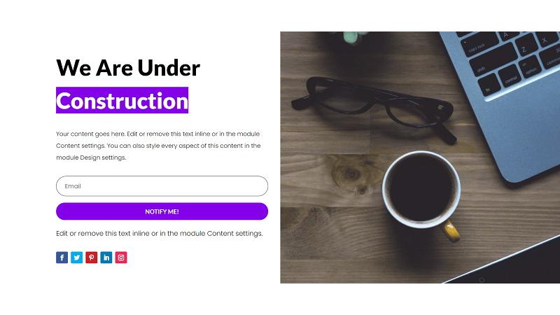 D+ Under Construction – 50-50