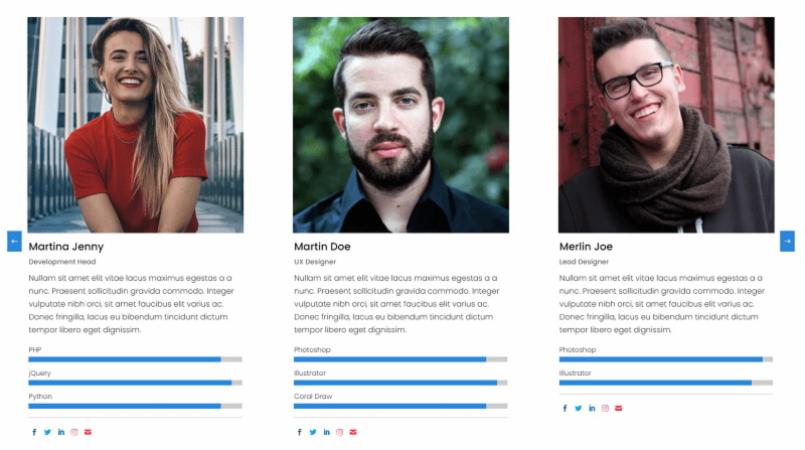 D+ Team – Website Development