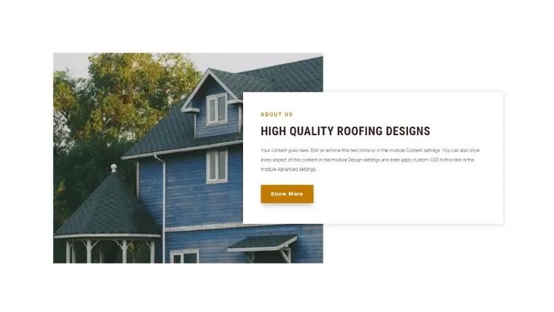 D+ About Us – Roofing