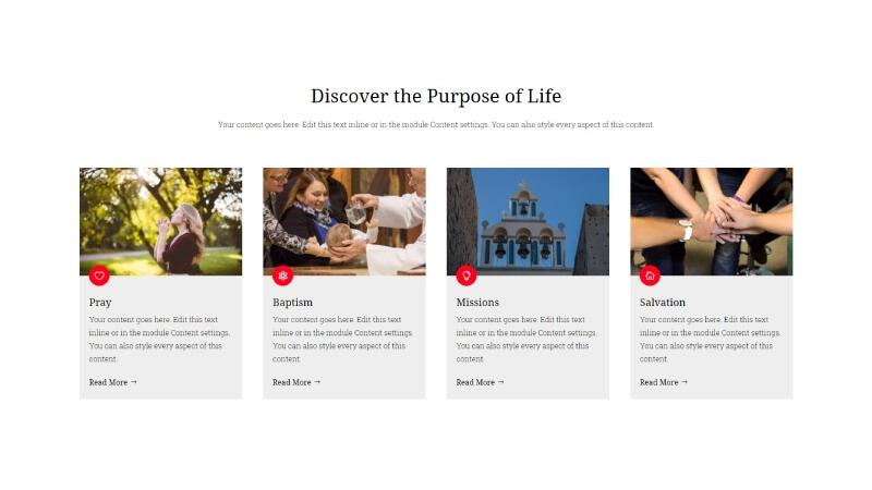 D+ Purpose Of Life – Image Card