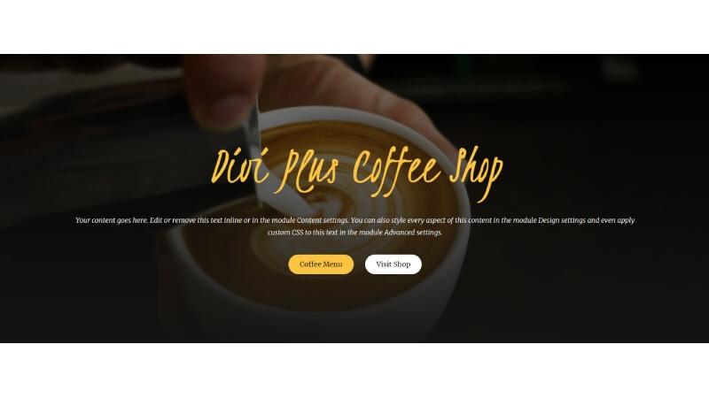 D+ Hero – Coffee Shop