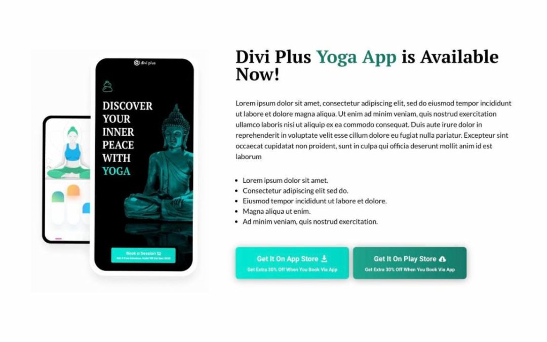 Divi Plus – Yoga #4