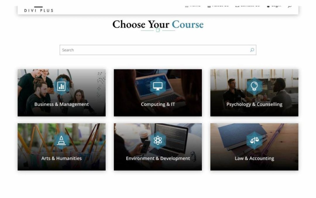 Divi Plus – University #3
