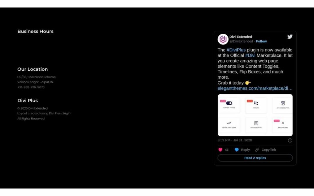 Divi Plus – Creative Agency #7