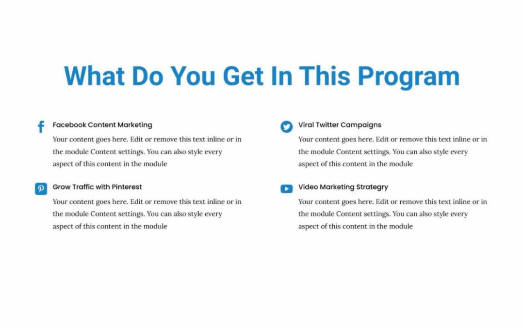 Divi Plus – Social Media Marketing #1