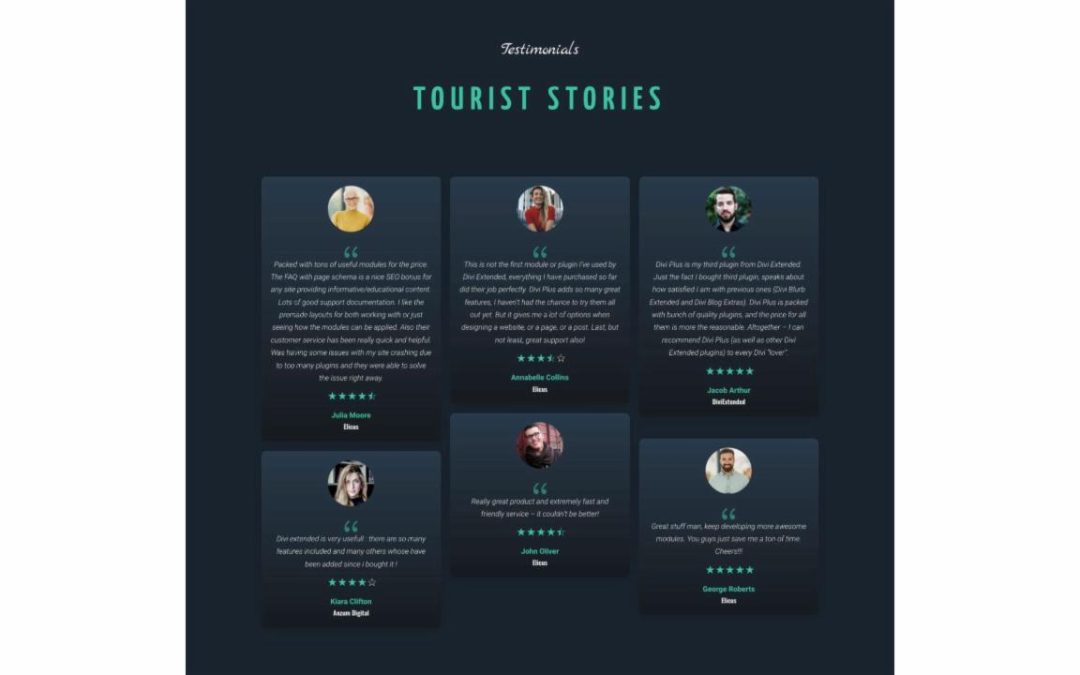 Divi Plus – Travelling Agency #8