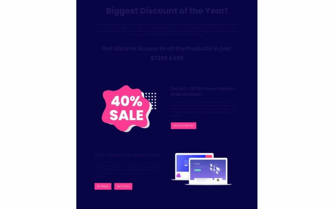 Divi Plus – Sale #1