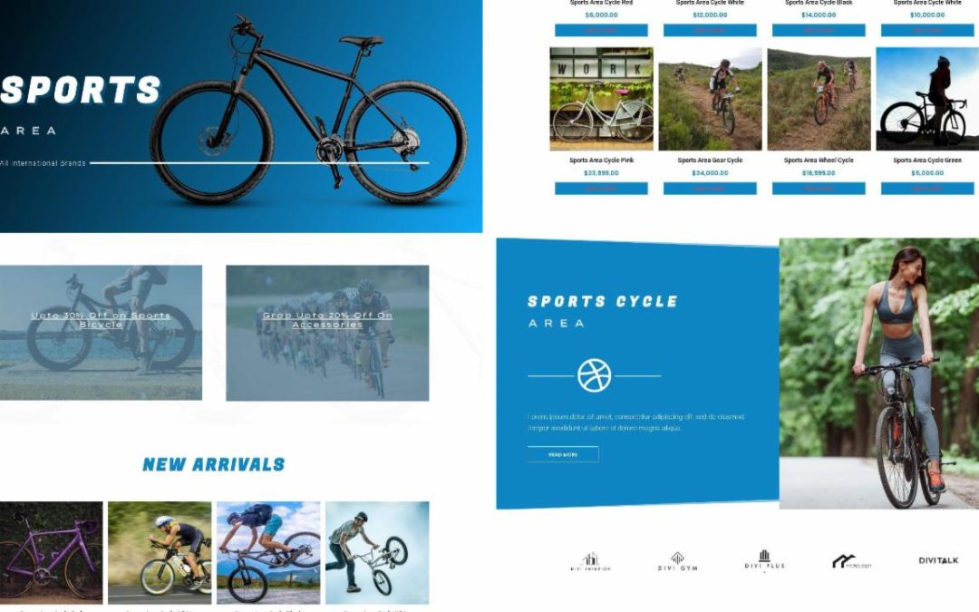 Divi Plus – Sports Cycle Store