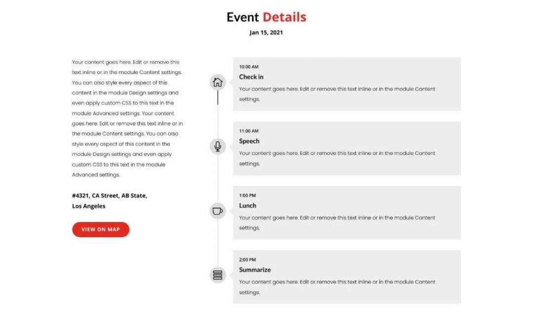 Divi Plus – Corporate Event #2