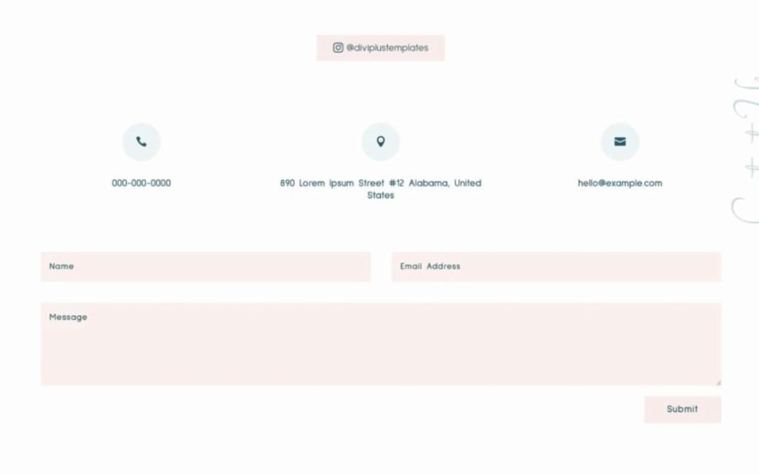 Divi Plus – Wedding Planner #7