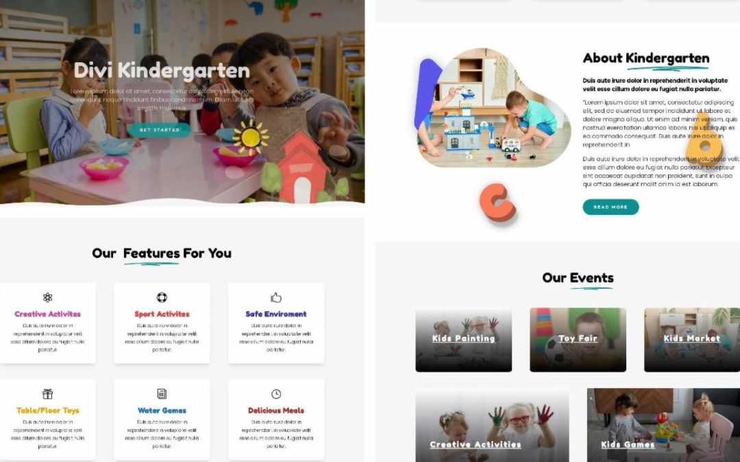 Divi Plus – Kindergarten