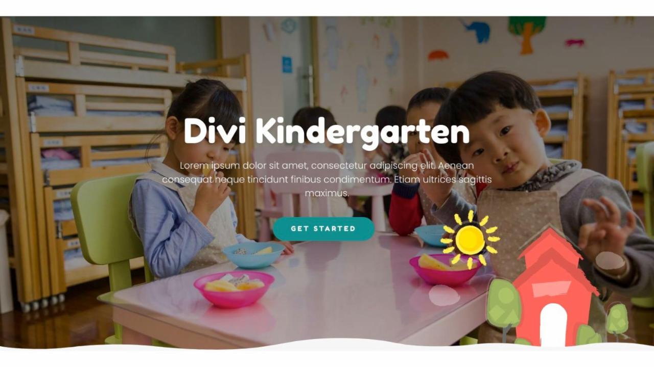 Divi Plus Kindergarten 0 Divi Free / Layouts Divi