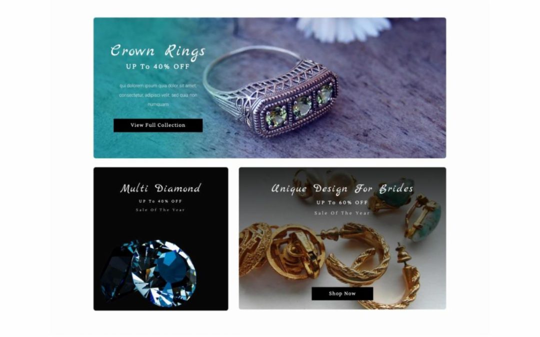 Divi Plus – Jewellery Store #4