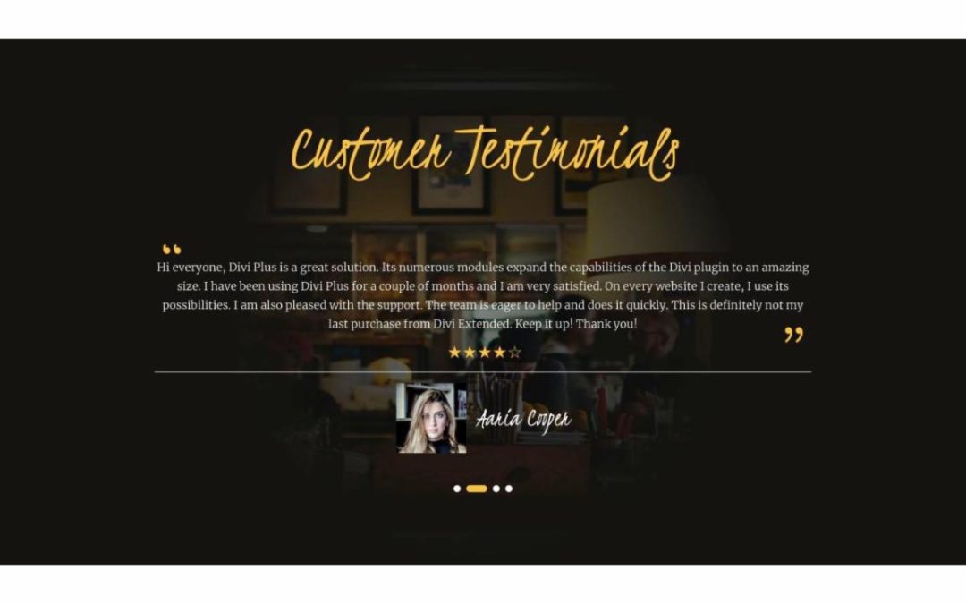Divi Plus – Coffee Shop #6