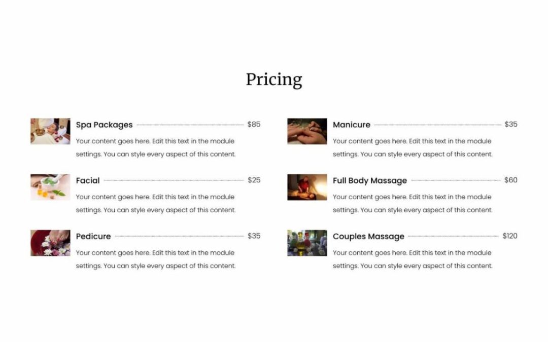 Divi Plus – Spa #6